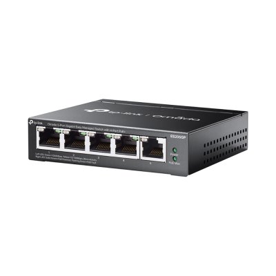 tp-link Omada ES205GP Gigabit Easy Managed Switch 5-Port PoE+ 65W สวิตซ์