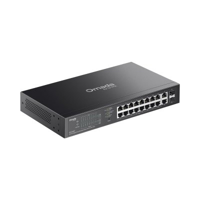 tp-link Omada ES220GP Gigabit Easy Managed Switch 16-Port PoE+ สวิตซ์ PoE