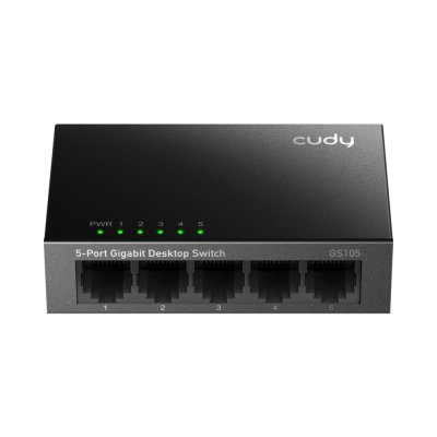 Cudy GS105 5-Port 10/100/1000 Mbps Desktop Switch สวิตซ์
