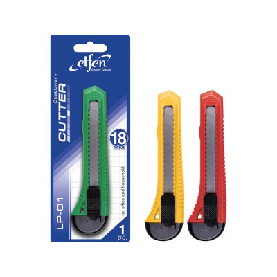 Elfen LP-01 คัตเตอร์ 18 มม. คละสี