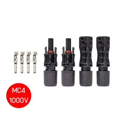 แพ็ค 2 คู่ Lumira MC4 Connector 30A ข้อต่อโซล่าเซลล์