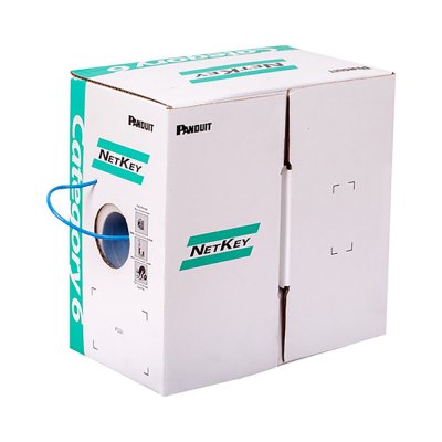 Panduit Netkey NUC6C04BU-FE CAT6 Indoor UTP Cable 305M/Box สายแลน