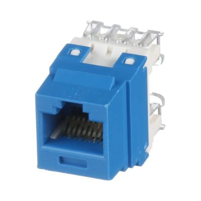 Panduit Netkey NK688MBU RJ45 Cat6 Keystone Jack Module เต้ารับสายแลนตัวเมีย