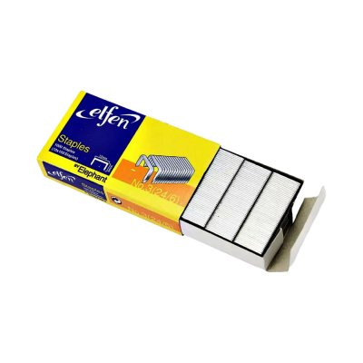 ยกแพ็ค 6 ชิ้น Elfen ลวดเย็บกระดาษ No.10 / No.3(24/6) / No.35(26/6)