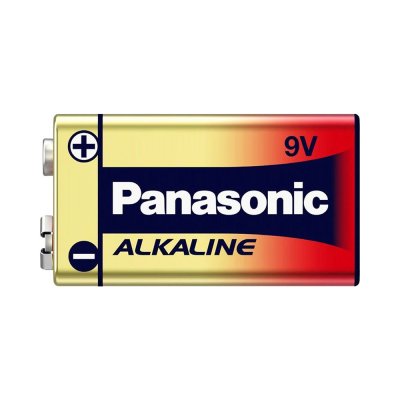 Panasonic Alkaline 9V 6LR61T/1SL ถ่านอัลคาไลน์