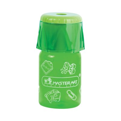 ยกกล่อง 12 ชิ้น Masterart กบเหลาดินสอ No.24 แบบขวด คละสี