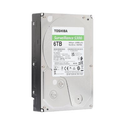 Toshiba Surveillance S300 Internal Hard Drive 3.5" 6TB CCTV ฮาร์ดดิสก์
