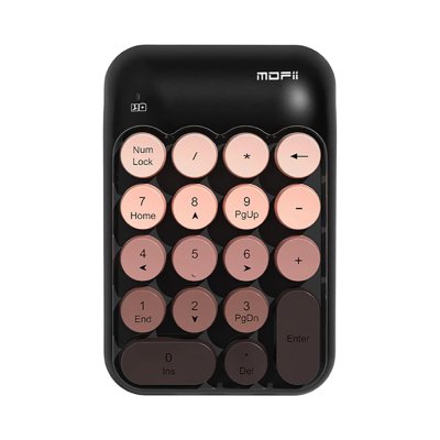Mofii X910 Biscuit Fancy Wireless Numeric Keyboard แป้มพิมพ์ตัวเลขไร้สาย