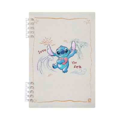ยกกล่อง 12 ชิ้น Elephant Stitch STW-01 สมุดริมลวด A5 70 แกรม คละสี คละลาย 148 x 210 mm.