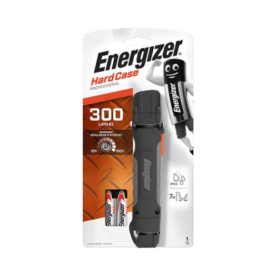 Energizer Hard Case Pivot Light  300 Lumens ไฟฉายพร้อมถ่าน AA 2 ก้อน