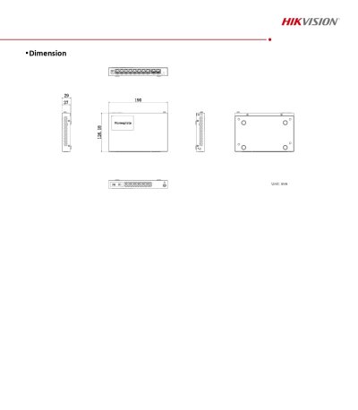 Hikvision DS-3WG105GP-SI 5-Port Gigabit PoE Smart Managed Router เราเตอร์
