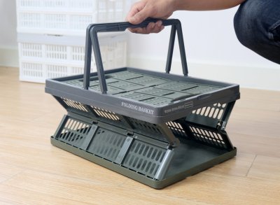 Keyway KTP-238 ตะกร้าพับเก็บได้พร้อมหูหิ้ว