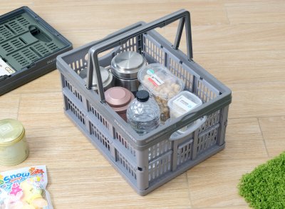 Keyway KTP-238 ตะกร้าพับเก็บได้พร้อมหูหิ้ว