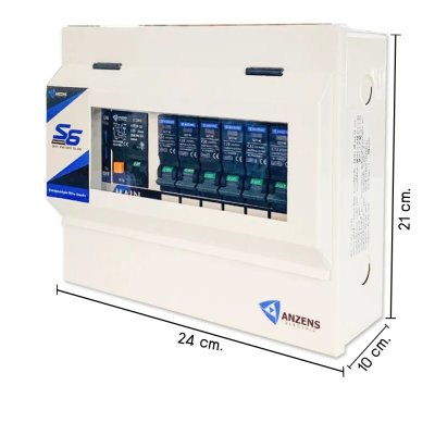 Anzens S6 Series Distribution Box Consumer Unit RCBO ตู้คอนซูมเมอร์ยูนิท