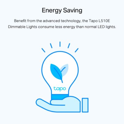 TP-Link Tapo L510E Smart Wi-Fi Light Bulb Dimmable หลอดไฟอัจฉริยะ