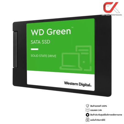 Western Digital WD Green 1TB SATA SSD 2.5" เอสเอสดี Western Digital WD Green 1TB SATA SSD 2.5" เอสเอสดี