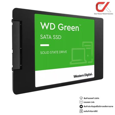 Western Digital WD Green 1TB SATA SSD 2.5" เอสเอสดี Western Digital WD Green 1TB SATA SSD 2.5" เอสเอสดี