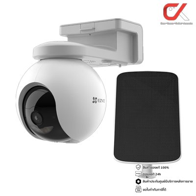 Ezviz CB8 2K กล้องวงจรปิดไร้สาย พร้อมแผงโซลาร์