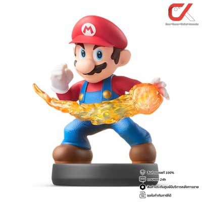 Nintendo Amiibo Super Smash Bros Series Figure Mario ฟิกเกอร์