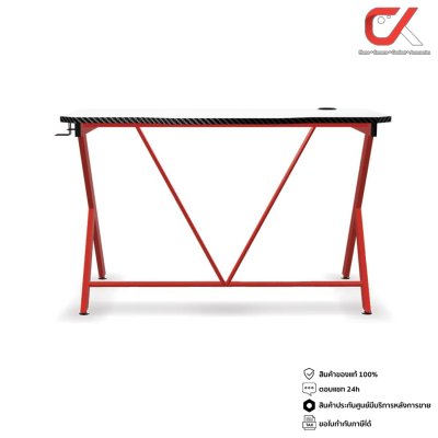 Neolution E-Sport Gaming Desk รุ่น Mantle II โต๊ะเกมมิ่ง โต๊ะคอมพิวเตอร์ มีช่องวางแก้วน้ำและที่แขวนหูฟังในตัว
