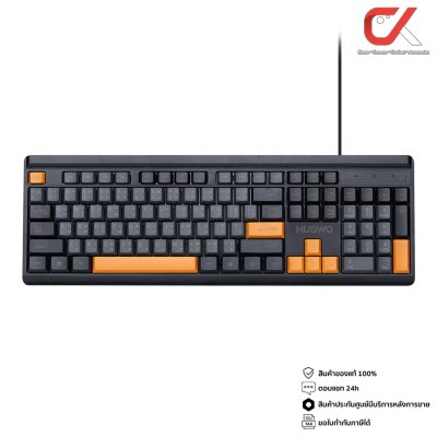 Nubwo NK44 Rubber Dome Keyboard คีย์บอร์ด Full-Size TH/ENG