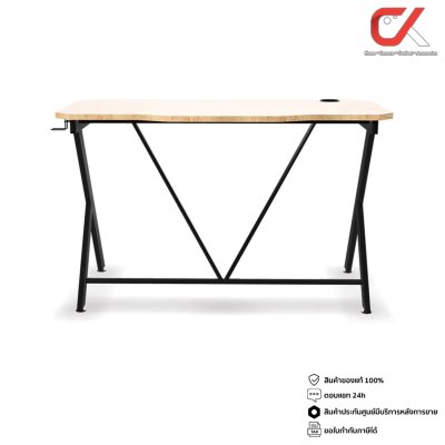 Neolution E-Sport Gaming Desk รุ่น Mantle II โต๊ะเกมมิ่ง โต๊ะคอมพิวเตอร์ มีช่องวางแก้วน้ำและที่แขวนหูฟังในตัว