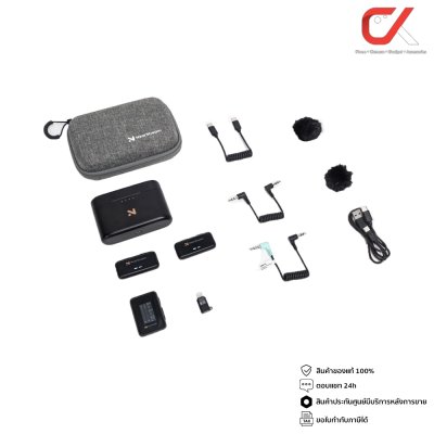 NearStream AWM20D, AWM20T Wireless Mic ไมโครโฟนไร้สาย ใช้ได้สำหรับ โทรศัพท์มือถือ ทุกรุ่น และ กล้อง