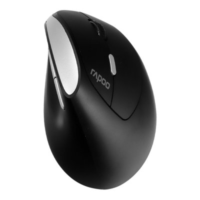 RAPOO EV250 Silent เมาส์แนวตั้ง ลดความเมื่อยล้า พร้อม แผ่นรองเมาส์ คละลาย ขนาด 245 x 210 mm RAPOO EV250 Silent เมาส์แนวตั้ง ลดความเมื่อยล้า พร้อม แผ่นรองเมาส์ คละลาย ขนาด 245 x 210 mm