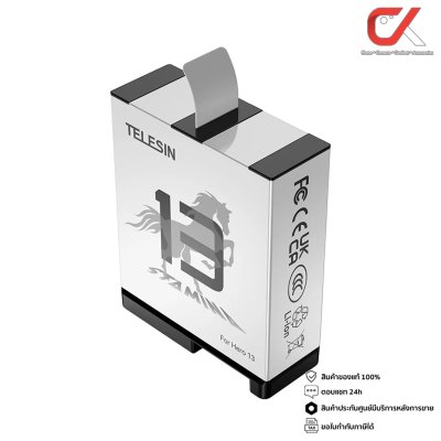 Telesin Stamina Battery For Hero 13 อุปกรณ์เสริมโกโปร แบตโกโปร