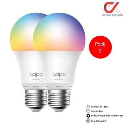 TP-Link Tapo L530E Smart Wi-Fi Light Bulb Multicolor หลอดไฟอัจฉริยะ