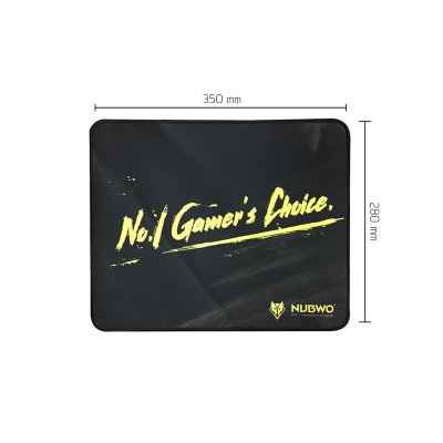Nubwo Gaming Mousepad แผ่นรองเมาส์ เกมมิ่ง 4 ลาย ขนาด 350 x 280 mm Nubwo Gaming Mousepad แผ่นรองเมาส์ เกมมิ่ง 4 ลาย ขนาด 350 x 280 mm