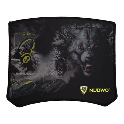 Nubwo Gaming Mousepad แผ่นรองเมาส์ เกมมิ่ง มีทั้งหมด 19 ลาย ขนาด 245 x 210 mm