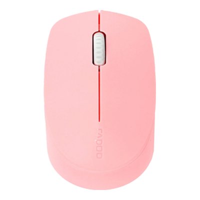 Rapoo M100 Silent Mouse Wireless Bluetooth เมาส์ไร้สายไร้เสียงรบกวน พร้อม แผ่นรองเมาส์ คละลาย Size S