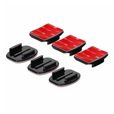 Gopro Curved + Flat Adhesive Mounts Gopro Curved + Flat Adhesive Mounts