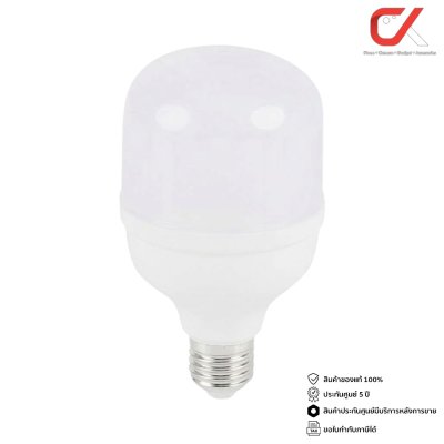Alva LED Bulb E27 6500K Daylight 230V หลอดไฟทรงกระบอก
