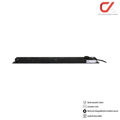 LINK PDU CH-10312A ปลั๊กพ่วงสำหรับตู้แร็ค 12 ช่อง (Lighting Switch + Protection LED) 16A/250V 3680W