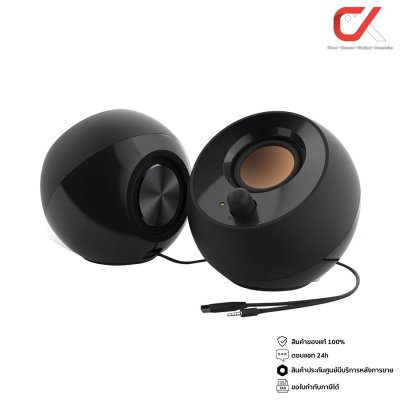 CREATIVE PEBBLE USB 2.0 ลำโพงคอม Desktop Speakers CREATIVE PEBBLE USB 2.0 ลำโพงคอม Desktop Speakers