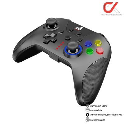 Signo จอยคอนโทรลเลอร์ไร้สาย จอยเกม Excuber WC-661 Wireless 2.4G ระบบสั่นคู่ รองรับ PC, Laptop, Android Signo จอยคอนโทรลเลอร์ไร้สาย จอยเกม Excuber WC-661 Wireless 2.4G ระบบสั่นคู่ รองรับ PC, Laptop, Android