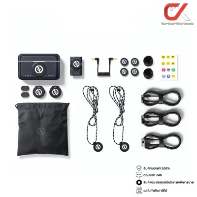 Hollyland Lark M2 ไมโครโฟนไร้สาย Hollyland Lark M2 ไมโครโฟนไร้สาย