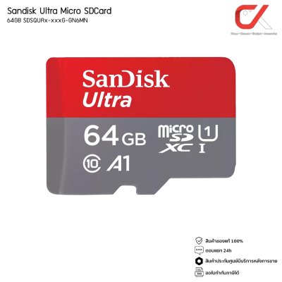 Sandisk Ultra MicroSD Card SDXC 32GB 64GB 128GB 256GB 512GB 1TB SDSQUAx-xxxG-GN6MN