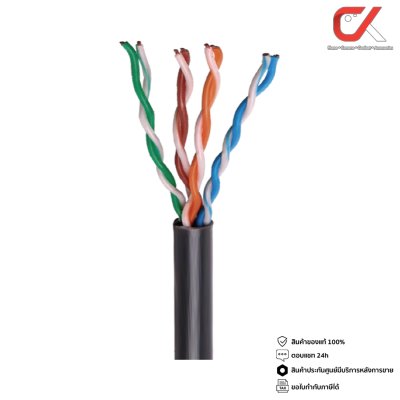 Glink Gold Series GLG5002 CAT5e UTP Outdoor Cable 100m/Box สายแลน