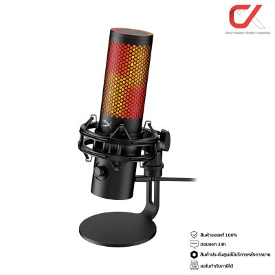 HyperX QuadCast 2S Black Standalone USB Microphone ไมโครโฟน
