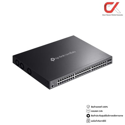 TP-Link Omada SG3452P 52 Port Gigabit L2+ Switch 48 Port Poe+ สวิตช์