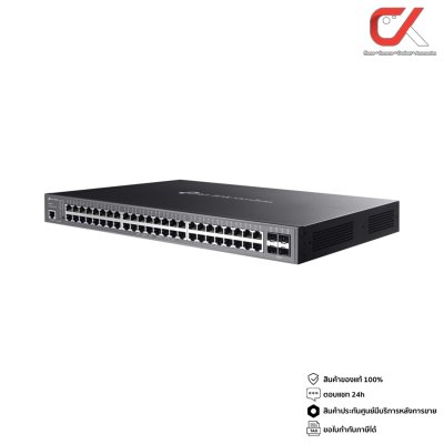 TP-Link Omada SG3452P 52 Port Gigabit L2+ Switch 48 Port Poe+ สวิตช์