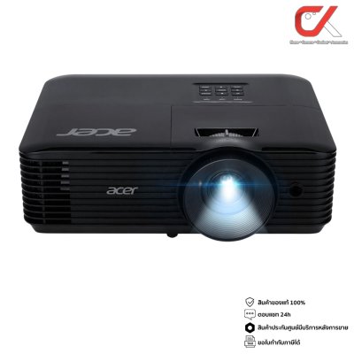 Acer X1228i DLP Projector 4500 Lm : DNX1911 โปรเจคเตอร์ สีดำ