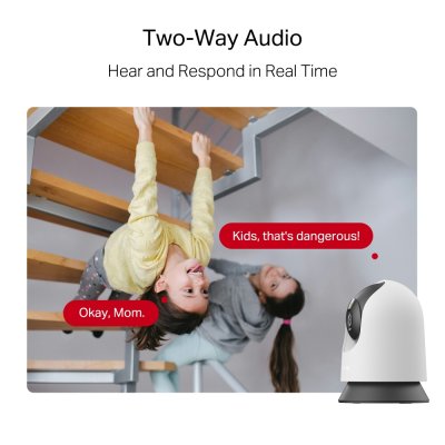 Mercusys MC200 2MP Pan/Tilt Home Security Wi-Fi Camera กล้องวงจรปิด