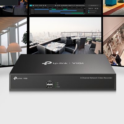 tp-link VIGI NVR1008H 8Ch Network Video Recorder เครื่องบันทึกกล้องวงจรปิด