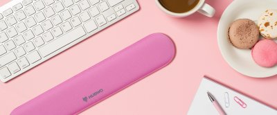 Nubwo NWR1 Wrist Rest แผ่นรองข้อมือ ขนาด 460 x 80 x 25 mm
