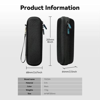 Telesin Carrying Case For Pocket 3 กระเป๋าใส่กล้องแอคชั่นและอุปกรณ์