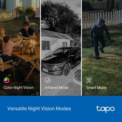 tp-link Tapo C246D 2K Outdoor Dual Lens Pan/tilt กล้องวงจรปิด